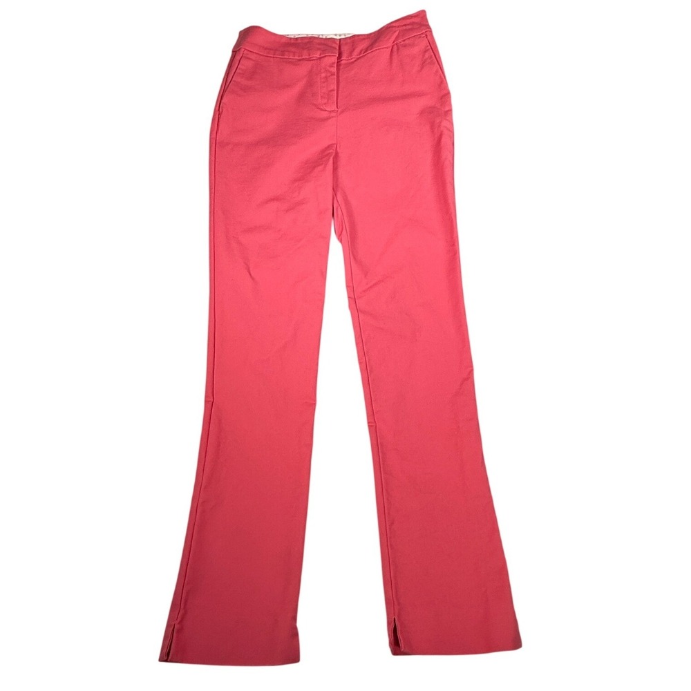 Boden Richmond Pink Slim Straight Leg Pants Trousers US 4R UK 8R T0113